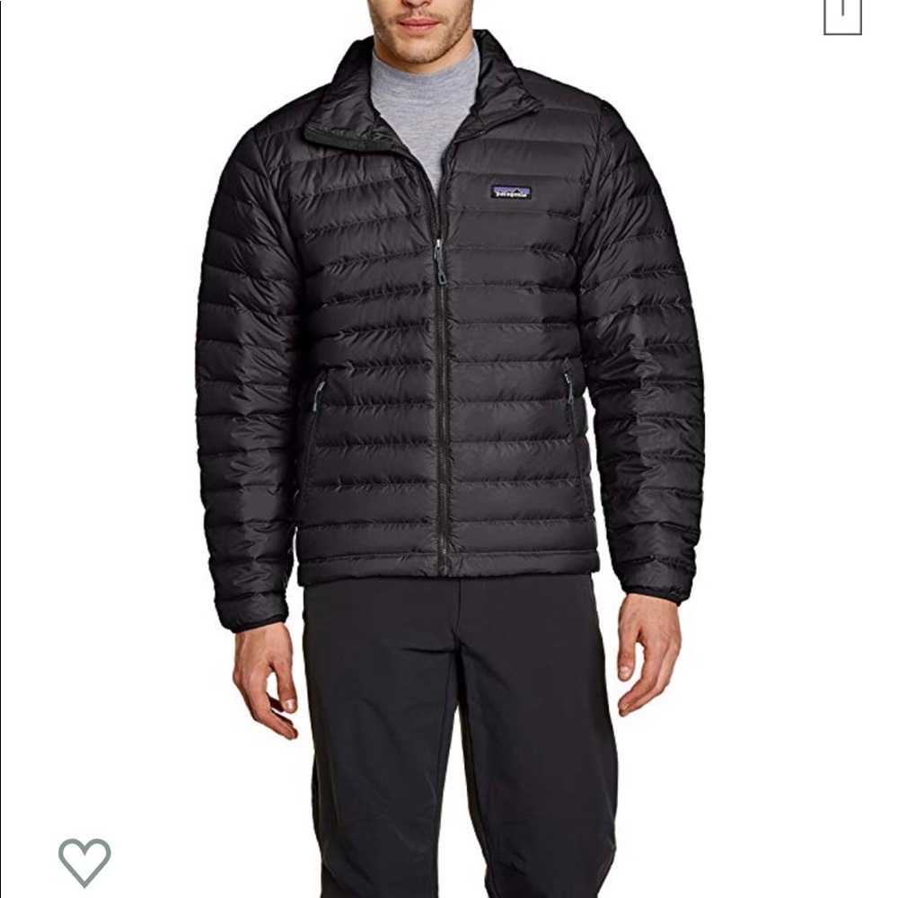 Patagonia Mens Down Sweater Jacket S Puffer Black